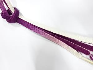 未使用品　正絹　手組帯締め